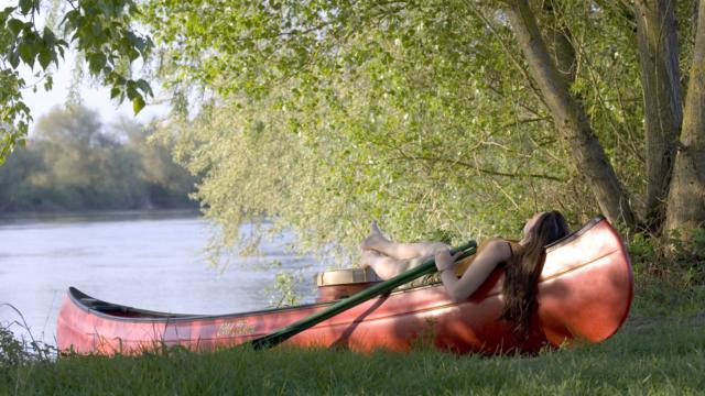 Canoe-Petite pause sur les berges