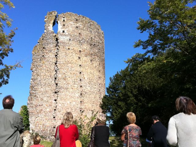 Visite guidée du château de Fréteval