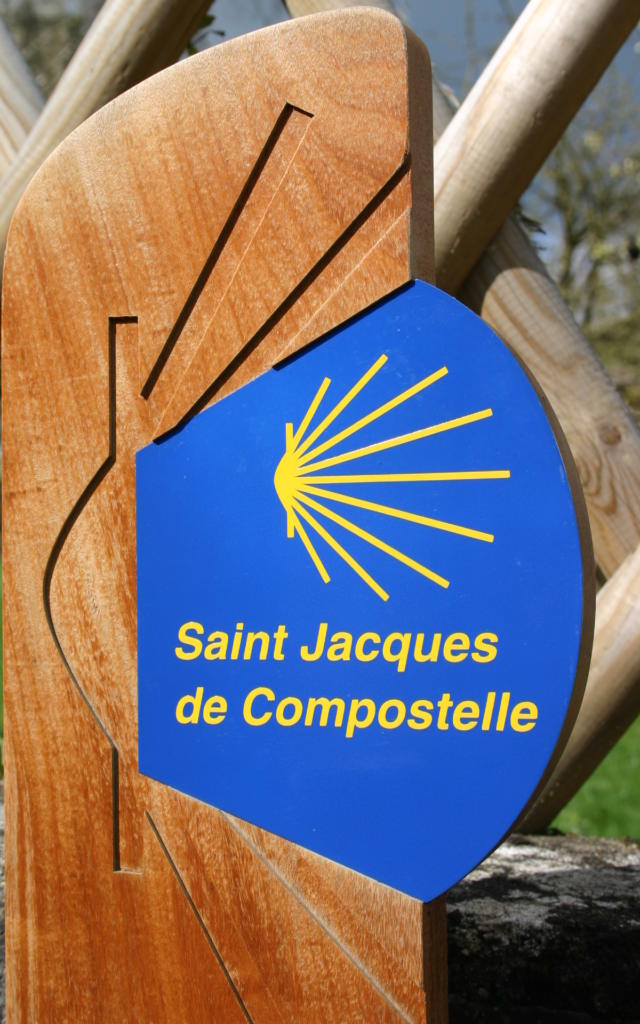 Panneau Saint-Jacques-de-Compostelle