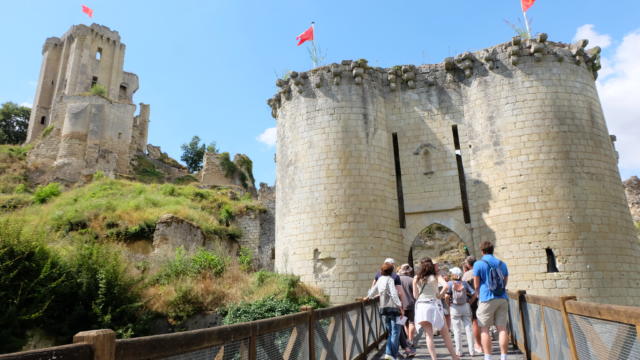 Visite commentée de la forteresse médiévale de Lavardin