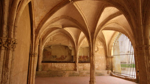 Salle Capitulaire de l'abbaye de la Trinité à Vendôme