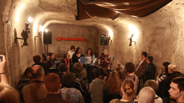 Concert dans une cave - Gare à la Rochette à Thoré-la-Rochette