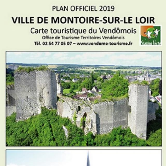 Plan de ville de Montoire-sur-le Loir