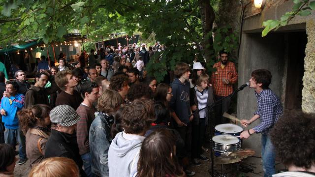 Foule de monde à la fête de la musique