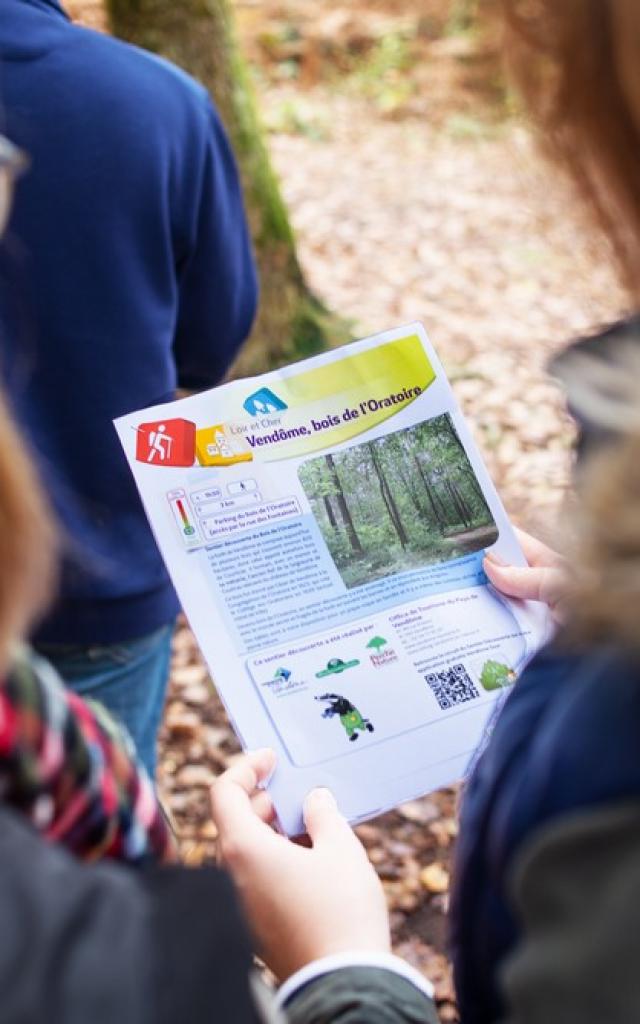 Balade en famille dans le Bois de l'Oratoire