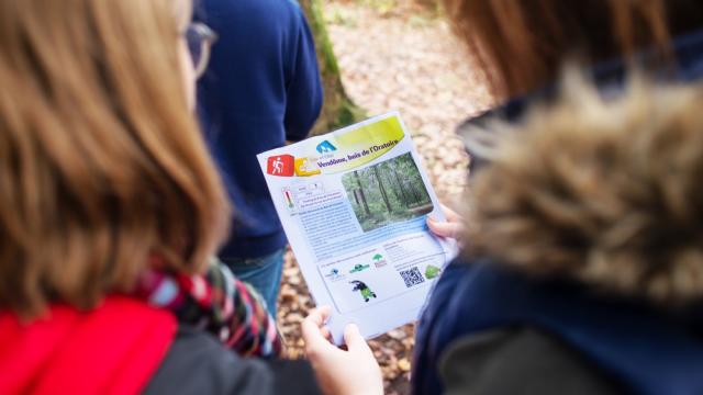 Balade en famille dans le Bois de l'Oratoire