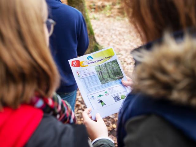 Balade en famille dans le Bois de l'Oratoire