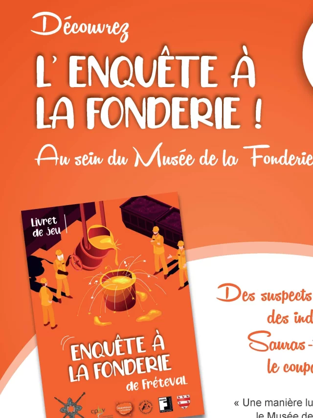 Affiche Enquête à la Fonderie